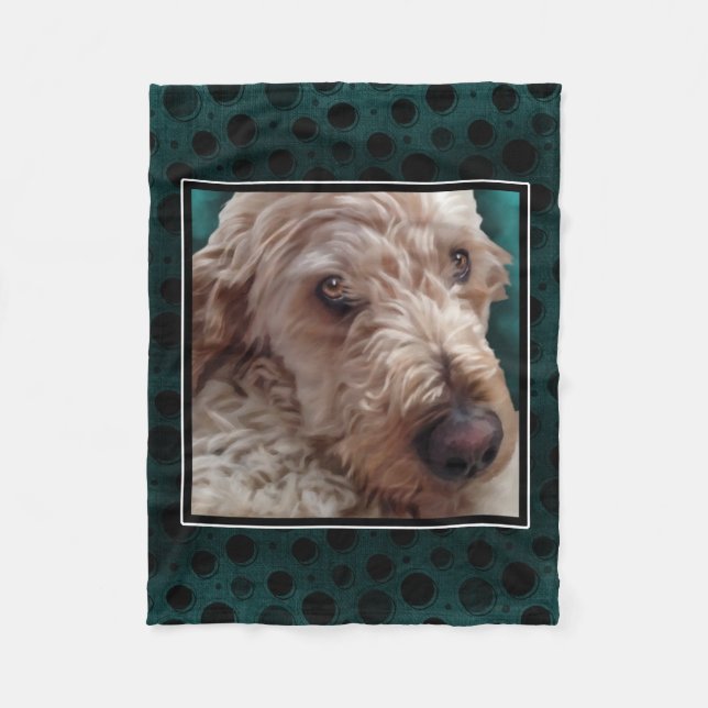 Cobertor De Velo Goldendoodle (Frente)