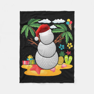 Cobertor De Velo Golfeiro Boneco de Neve Camiseta Natal Verão Em Ju