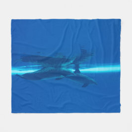 Cobertor De Velo Golfinhos e reflexões