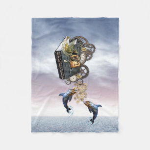 Cobertor De Velo Golfinhos saltadores em galo