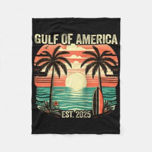 Cobertor De Velo Golfo Da América Americana Vintage Beach Americas