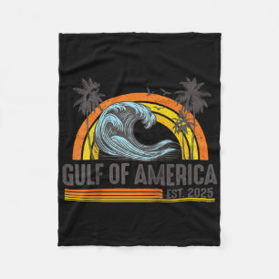 Cobertor De Velo Golfo Da América Americana Vintage Beach Americas