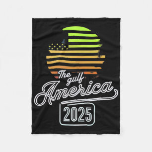 Cobertor De Velo Golfo Do México Bandeira Americana Golfo Dos Eua A