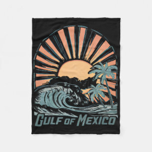 Cobertor De Velo Golfo Do México Desde 1672 Vintage Beach 2 Sided T