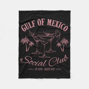 Cobertor De Velo Golfo Do México - Estilo Vintage Cocktai