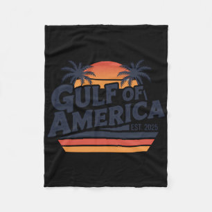 Cobertor De Velo Golfo Dos Eua América 2025 Vintage Retro-American 