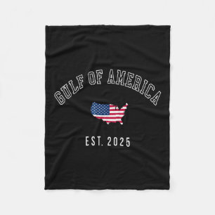 Cobertor De Velo Golfo Retro Dos Eua América Oriental 2025 Bandeira