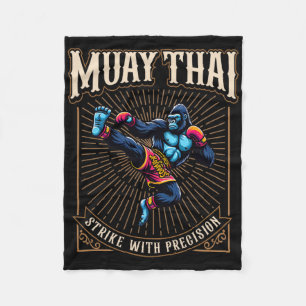 Cobertor De Velo Golpeie com Precisão - Chute de Gorila Muay Thai L