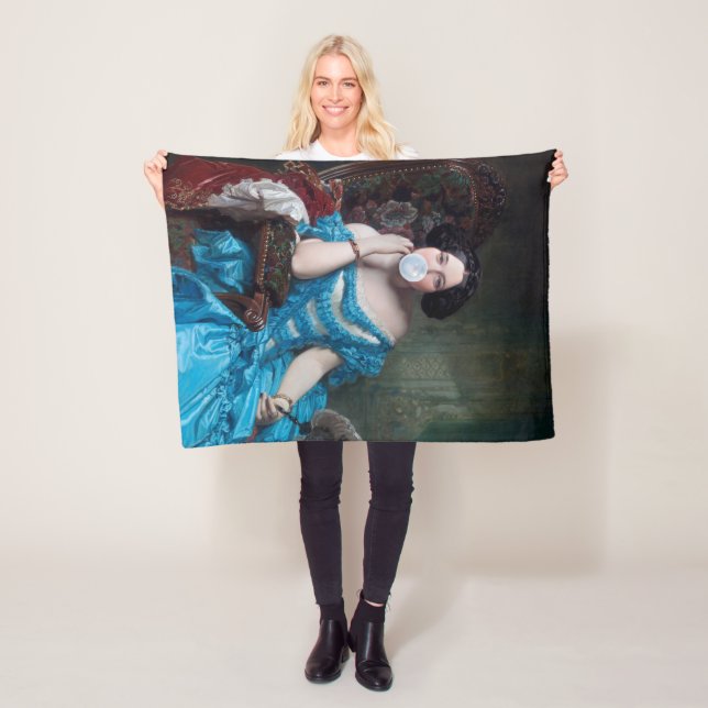 Cobertor De Velo Goma-bolha Diva em cebola azul (In Situ)