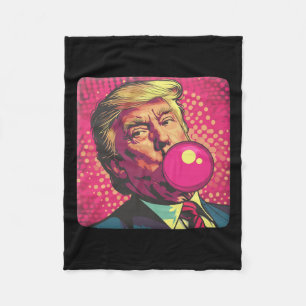Cobertor De Velo Goma de Mascar Trump 2024