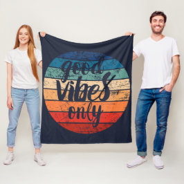 Cobertor De Velo Good Vibes Only