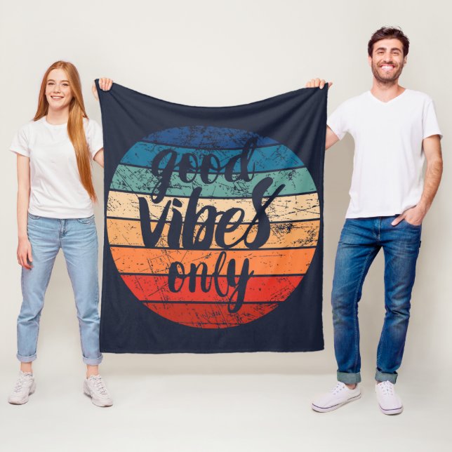 Cobertor De Velo Good Vibes Only (In Situ)