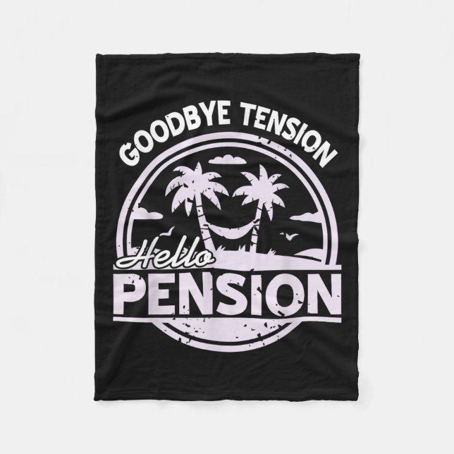 Cobertor De Velo Goodbye Tension Hello Pension Relax Time Mood  (Frente)