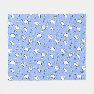 Cobertor De Velo Goodnight Westies KiniArt Fleece Blanket