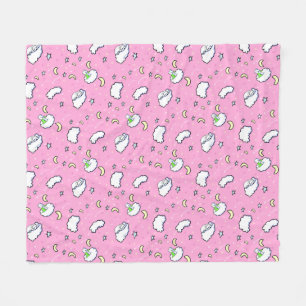 Cobertor De Velo Goodnight Westies KiniArt Fleece Blanket