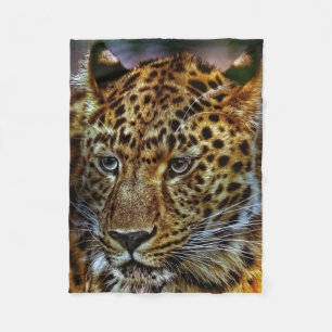 Cobertor De Velo Gordo Leopardo Gato Grande