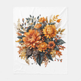 Cobertor De Velo Gorgeed Fall Floral