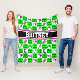 COBERTOR DE VELO GORGEOUS GREEN HAIR STYLISY