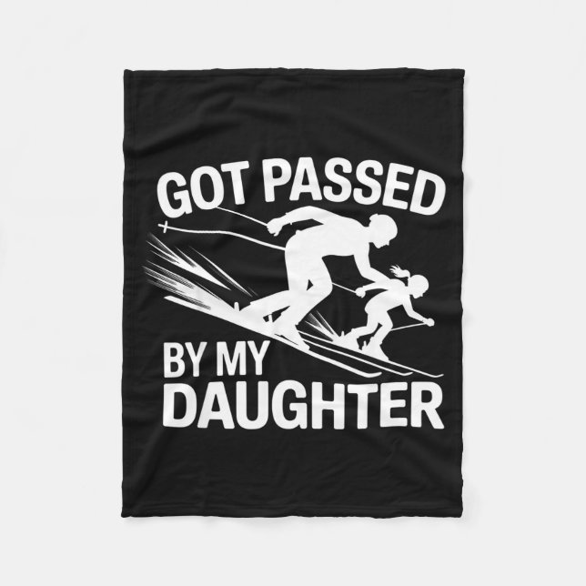 Cobertor De Velo Got Ped By My Daughter Ski  (Frente)