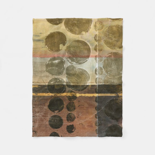 Cobertor De Velo Gotas Verdes Circulantes (Frente)