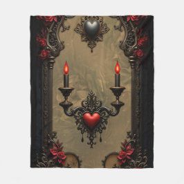 Cobertor De Velo Gótico Romance: Paixão Oculta