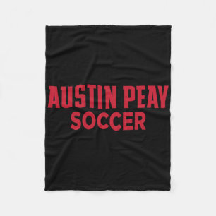 Cobertor De Velo Governors Futebol Austin Peay State University Nca