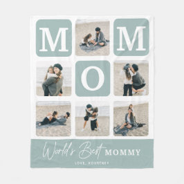 Cobertor De Velo Grade Multi Foto Grid Presente Fofo para a MÃE
