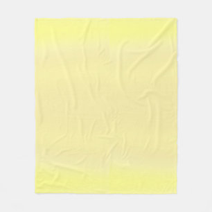 Cobertor De Velo Gradiente Amarelo Moderno Pastel