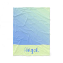 Gradiente Ombre Azul Verde Amarelo Personalizado