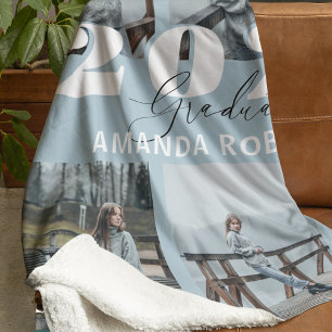 Cobertor De Velo Graduação Fotográfica Azul Moderno 6