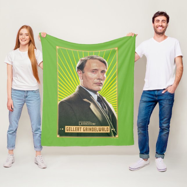 Cobertor De Velo Gráfico de Caracteres Grindelwald do Gellert (In Situ)