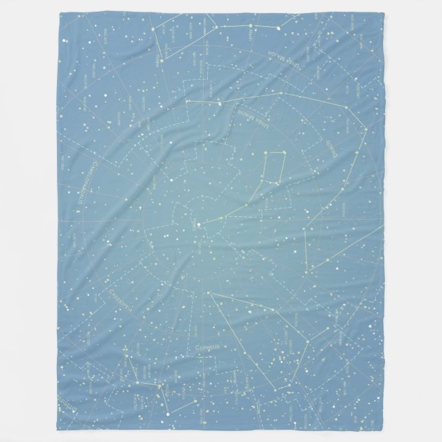 Cobertor De Velo Gráfico de estrelas (Frente)