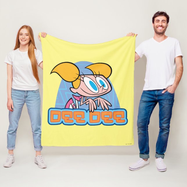 Cobertor De Velo Gráfico do nome do caractere Dee (In Situ)