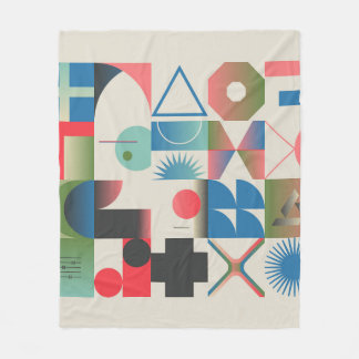 Cobertor De Velo Gráficos design genéricos do comp bizarro