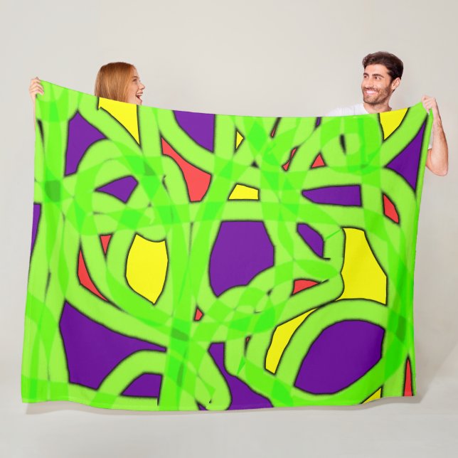 Cobertor De Velo Grafite pop Art (In Situ)