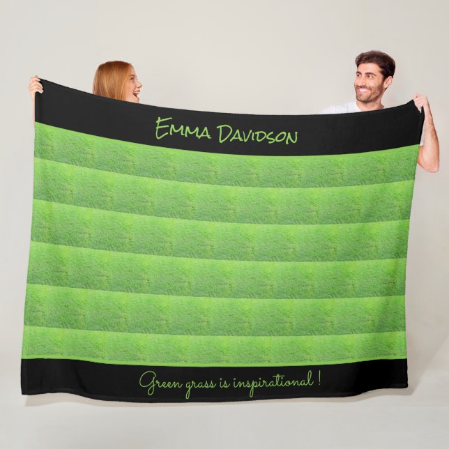 Cobertor De Velo Grama Verde, Na moda e Elegante (In Situ)