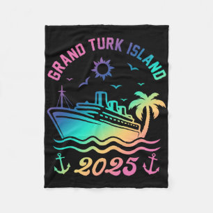 Cobertor De Velo Grand Turk Island 2025 Cruise Vacation Beach Trave