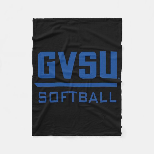 Cobertor De Velo Grand Valley State University Gvsu Softll Apparel  (Frente)