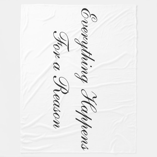 Cobertor De Velo Grande cobertura customizável do velo (Frente)