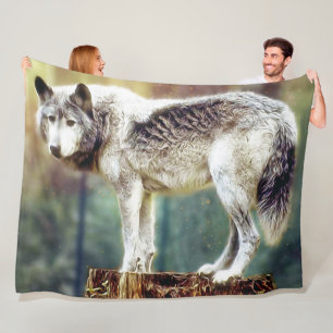 Cobertor De Velo Grande cobertura do lobo (S, M, L tamanhos)