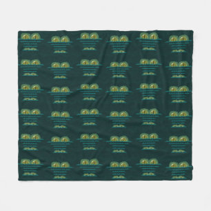 Cobertor De Velo Grande Croc Fleece Blanket