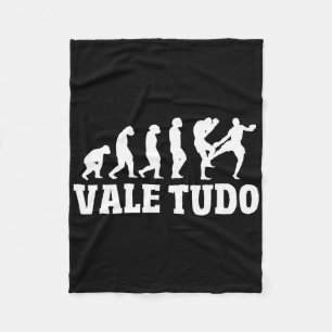 Cobertor De Velo Grande Evolução Vale Tudo Design Mma Kickboxing