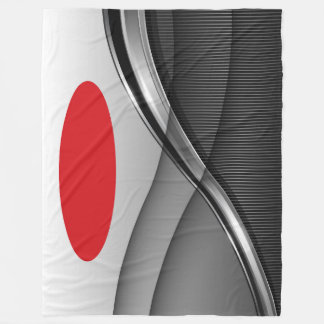 Cobertor De Velo Grande Folheto, moderno, abstrato, vermelho, preto