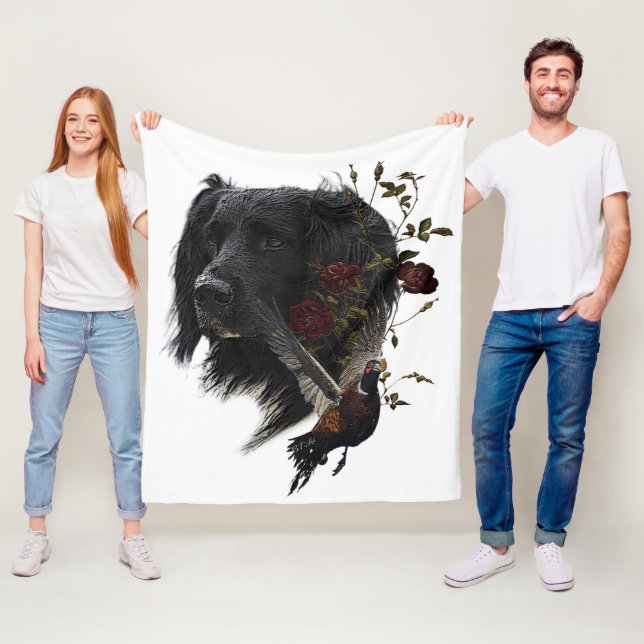 Cobertor De Velo Grande Munsterlander com faisão (In Situ)