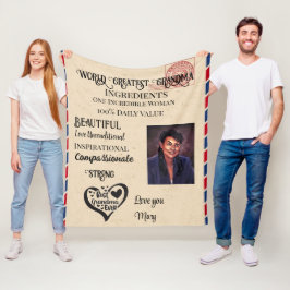 Cobertor De Velo Grande Vovó do Mundo Livre