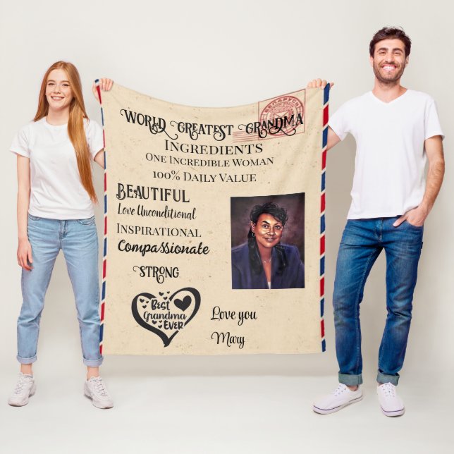 Cobertor De Velo Grande Vovó do Mundo Livre (In Situ)