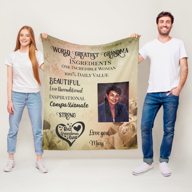 Cobertor De Velo Grande Vovó do Mundo Livre (In Situ)