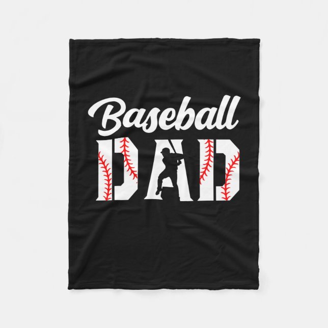 Cobertor De Velo Grandfather Quotes | Baseball Dad (Frente)
