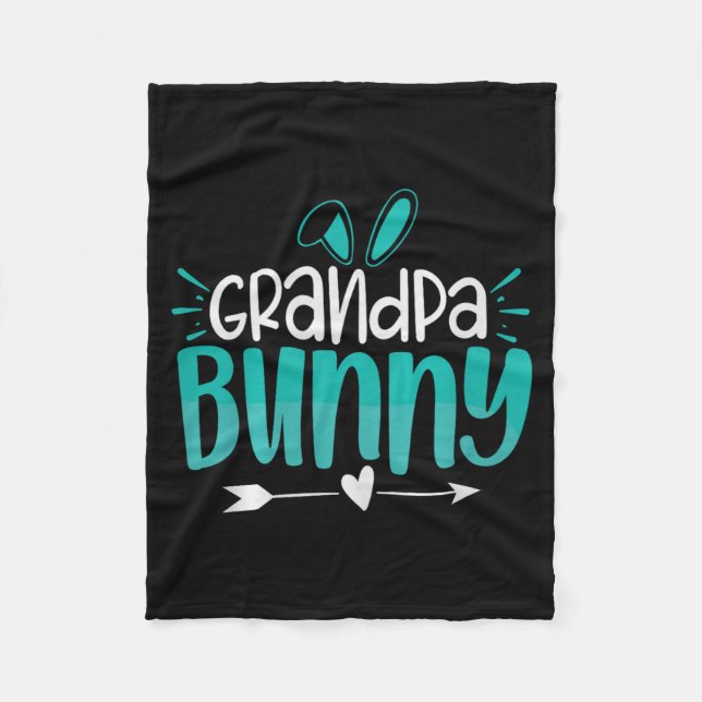 Cobertor De Velo Grandpa Bunny Premium Tri-blend  (Frente)