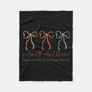 Cobertor De Velo Gratidão Agradecido Abençoado Cristão Fiel de Deus
